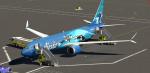 P3D/FSX Boeing 737-Max 9 Alaska West Coast Wonders Orca